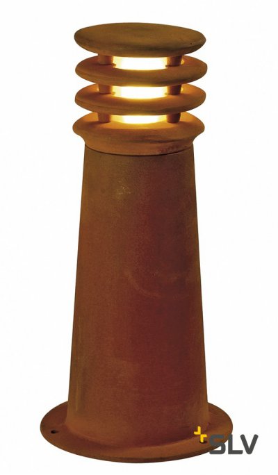 SLV 233407 RUSTY 40 LED ROUND Aussenleuchte, eisen gerostet, LED 3000K
