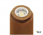 SLV 233417 RUSTY 70 LED ROUND Aussenleuchte, eisen gerostet, LED 3000K