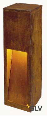 SLV 233447 RUSTY 50 LED SLOT Aussenleuchte, eisen gerostet, LED 3000K