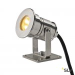 SLV 233570 DASAR PROJECTOR LED PRO, Edelstahl 316, 7W, 3000K, 12V-24V