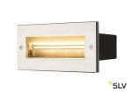 233660 SLV BRICK LED ASYMETRIC светильник встраиваемый IP65 с LED 9Вт (11Вт), 3000К, 40°, 850лм, сталь