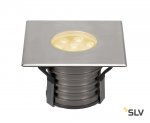 SLV 233736 DASAR PREMIUM HV, Bodeneinbau- leuchte, eckig, 17W, 60°, 3000K