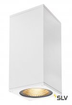 234501 SLV BIG THEO LED UP-DOWN светильник настенный IP44 с LED 2x17.5Вт (42Вт), 3000К, 24°, 4000лм, белый