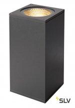 234505 SLV BIG THEO LED UP-DOWN светильник настенный IP44 с LED 2x17.5Вт (42Вт), 3000К, 24°, 4000лм, антрацит