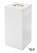 234511 SLV BIG THEO LED BEAM светильник настенный IP44 с LED 6.2+17.5Вт (29Вт), 3000К, 2°+24°, 2130лм, белый