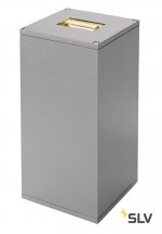 234514 SLV BIG THEO LED BEAM светильник настенный IP44 с LED 6.2+17.5Вт (29Вт), 3000К, 2°+24°, 2130лм, серебр.