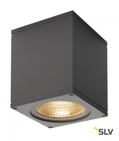 234525 SLV BIG THEO LED WL светильник настенный IP44 с LED 17.5Вт (21Вт), 3000К, 24°, 2000лм, антрацит 234525 SLV BIG THEO LED WL светильник настенный IP44 с LED 17.5Вт (21Вт), 3000К, 24°, 2000лм, антрацит