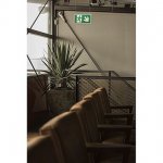 SLV 240001 P-LIGHT Emergency Series Exit sign SMALL pendant white