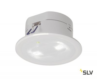 SLV 240006 P-LIGHT Emergency Series Emergency Light RECESSED batwing, white SLV 240006 P-LIGHT Emergency Series Emergency Light RECESSED batwing, white
