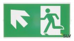 SLV 240007 P-LIGHT Emergency Series Stair Signs for Exit Wall, Ceiling, Pendant, small, green