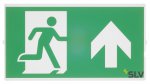 SLV 240007 P-LIGHT Emergency Series Stair Signs for Exit Wall, Ceiling, Pendant, small, green