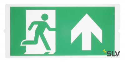 SLV 240009 P-LIGHT Emergency Series Standard signs for Areal light green