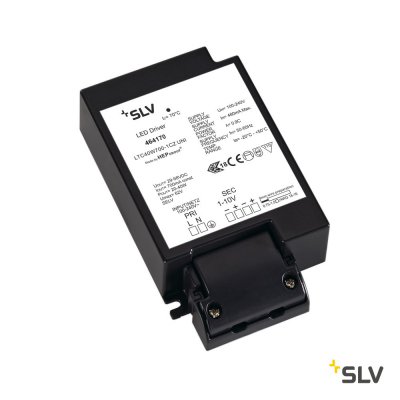 SLV 464170 LED-Treiber, 40W, 1000mA, inkl. Zugentlastung SLV 464170 LED-Treiber, 40W, 1000mA, inkl. Zugentlastung