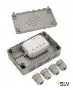 SLV 470804 IP 56 Au?engeh?use f?r 3 Kanal Empf?ngermodul