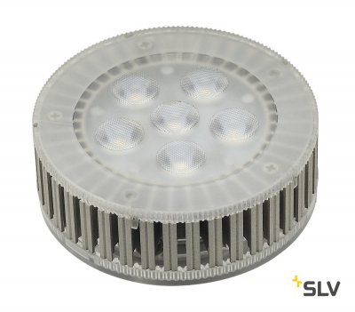 SLV 550082 LED GX53 Leuchtmittel, 7,5W, 450lm, 6 SMD LED, 25°, 3000K SLV 550082 LED GX53 Leuchtmittel, 7,5W, 450lm, 6 SMD LED, 25°, 3000K