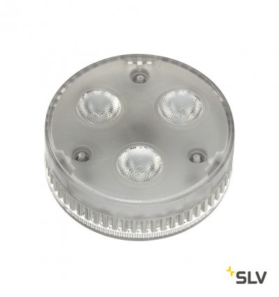 SLV 550092 GX53 LED Leuchtmittel, 3x1,4W, warmweisse LED, 35° Abstrahl- winkel