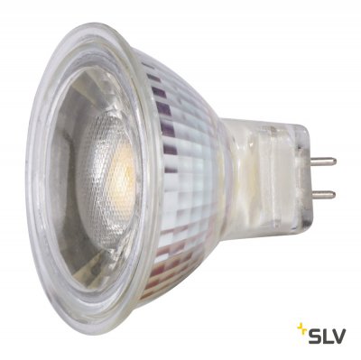 SLV 551862 LED MR16 Leuchtmittel, 5W, COB LED, 38°, 2700K, nicht dimmbar