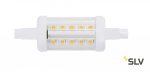 SLV 560332 R7S LED Leuchtmittel, 5,2W, R7S-78, 2700K