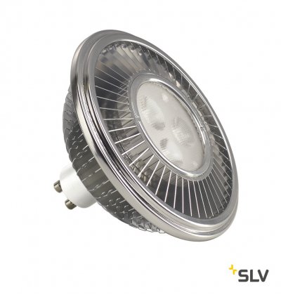 SLV 570672 LED ES111 Leuchtmittel, silber, 15W, 30°, 2700K