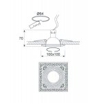 Donolux SN1583-French gold+Brown copper