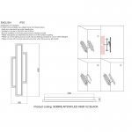 Светильник Crystal Lux SOBRE AP LED H600 V2 BLACK