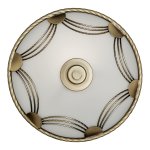 Потолочный светильник Сонекс 1219 бронза/белый SALVA