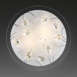 Светильник Сонекс 1233 Vesa белый/хрусталь