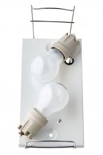 Светильник бра Сонекс 1643 хром/белый MOLANO