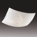 Потолочный светильник Сонекс 2143 хром/белый MOLANO