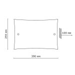 Светильник Сонекс 2203 белый/хром Lora