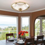 Потолочный светильник Сонекс 2219 бронза/белый SALVA