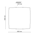 Потолочный светильник Сонекс 2236 никель/белый/черн/красн/сер TIME