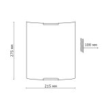 Светильник Сонекс 2246 хром Sakura