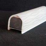 Светильник бра с выкл Сонекс 2343 хром/белый VISANO