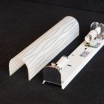 Светильник бра с выкл Сонекс 2343 хром/белый VISANO