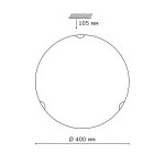 Сонекс SALI 235 настенно-потолочный светильник