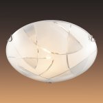 Настенно-потолочный светильник Сонекс 241 хром/белый GENI