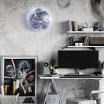 Светильник настенно-потолочный Sonex 3085/EL Alabastro