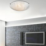 Настенно-потолочный светильник Сонекс 3106 хром/белый TRENTA