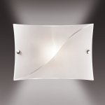 Светильник прямоугольный Сонекс 4203 белый/хром Lora