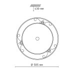 Светильник Сонекс 4263 бронза Anten
