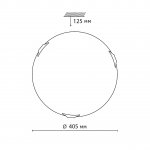 Светильник настенно-потолочный Sonex 7601/DL Aria