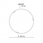 Светильник настенно-потолочный Sonex 7602/DL Bambook