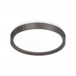 7627/CLN PALE SN 175 Светильник пластик/белый/венге под дерево LED 36Вт 4000К D330 IP43 WOODI