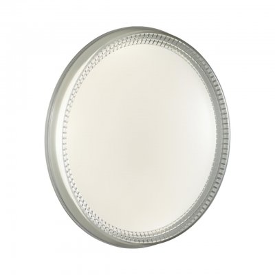 7643/DLN COLOR SN 146 Светильник пластик/белый/прозрачный LED 48Вт 3000/4000/6000К D405 IP43 CCT DEPAX