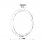 Светильник настенно-потолочный Sonex 7643/EL Greca