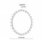 Светильник Sonex 7649/CL Labirint