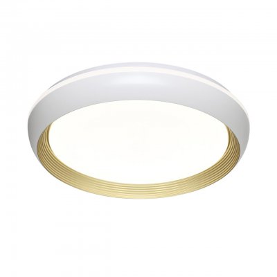 7650/ELN PALE SN 141 Светильник пластик/золотой LED 76Вт 3000/4000/6000К D480 IP43 CCT TOFIQ WHITE
