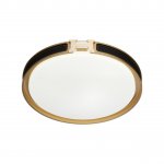 7667/ELN COLOR SN 132 Светильник пластик/черн/золот LED 76Вт 3000/4000/6000К D505 IP43 CCT FAVEMO BLACK