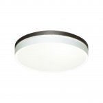 7668/DLN COLOR SN 152 Светильник пластик/белый/темно-коричневый LED 48Вт 3000/4000/6000К D415 IP43 CCT NOHAVA BROWN